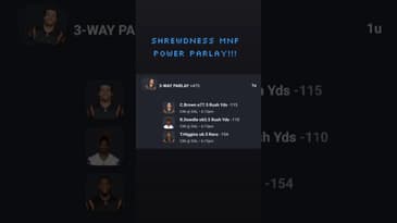 Shrewdness MNF Power Parlay!!!#podcast #MNF #gambling #Cowboys #Bengals