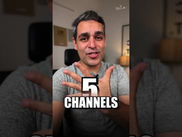 TOP 5 YouTube Channels for ENTERTAINMENT and INFORMATION! | Ankur Warikoo #shorts