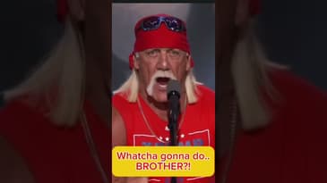 This really happened.. #hulkhogan  #donaldtrump #election2024