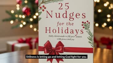 Stillness is not lazy or unproductive