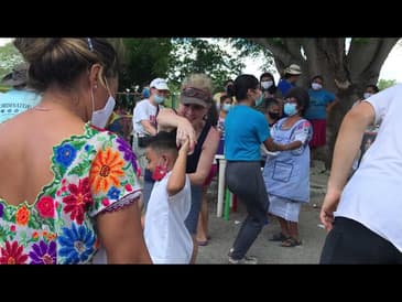 Joyous Community Celebrations! Camino del Mayab - Globe Aware Mexico