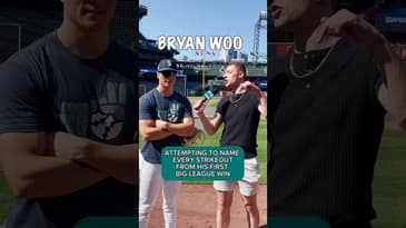 Naming EVERY STRIKEOUT From First MLB Win 😳 #shorts #baseball #seattle #mariners #yankees #pnw