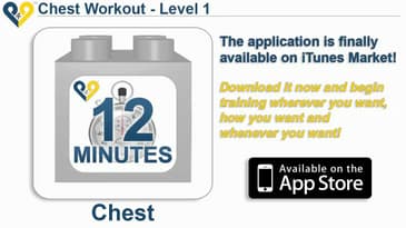 Chest Workout iPhone App