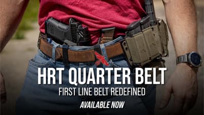 HRT Tactical Quarter Belt - First Line Belt Redefined