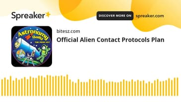 Official Alien Contact Protocols Plan