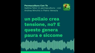 (EP22) Galline felici in permacultura - con Andrea Minchio e Pietro Venezia  #permacultura #podcast