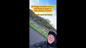 You'll never feel 100% ready. So why wait?