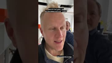 jag och @morganalling och vår vansinnesfärd genom midsommaraftonen 1997