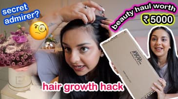 HAIR GROWTH HACKS, New makeup haul, stupid moments of my life & events | Aanam C
