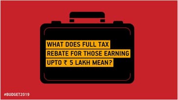 What does full tax rebate for people earning up to Rs 5 lakh actually mean?
