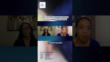 Why You Need a Support System for Your Weight Loss Journey #weightloss #youtubeshorts #shorts