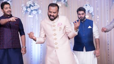 ChashmaRanjan Sangeet: The Groom's performance to O O Jaane Jaana (Song 1)