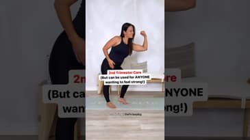 Core exercise for 2nd trimester!