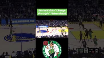 Celtics get easy bucket by “changing the angle” ☘️ #nba #celtics #basketball #jaysontatum #niknba