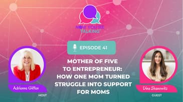 Mother of Five to Entrepreneur: How One Mom Turned Struggle Into Support for Moms | Dina Shanowitz
