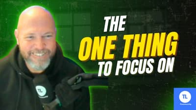 The 1 thing to focus on