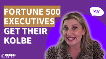 When a Fortune 500 Exec Gets Their Kolbe Result