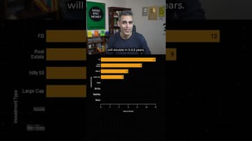 DOUBLE your MONEY with the RULE of 72! | Ankur Warikoo #shorts