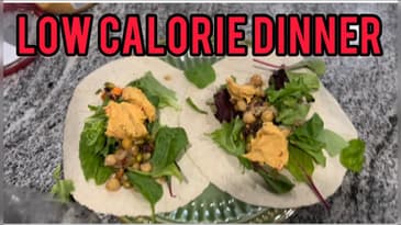 My Low Calorie Dinner! (To Stay In A Caloric Deficit)