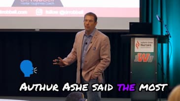 Arthur Ashe Principle of Mental Toughness