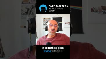 The future of Crypto Custody with Omid Malekan #shorts #crypto