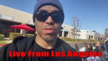 At the TGC 100 Episode Behind The Scenes T W/ Glasses Malone, MC Eiht, Big James, Norm Steele