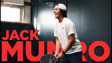The Story Of The Youngest Pro Pickleball Player Jack Munro