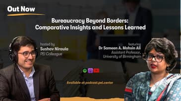 Dr. Sameen A. Mohsin Ali on Bureaucracy Beyond Borders: Comparative Insights and Lessons Learned