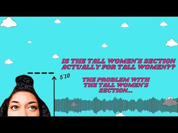 Is The "Tall Women's Section" Actually Made For Tall Women?? | Tall Girl Fashion