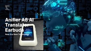 "UNBOXING the Anfier A8: The ULTIMATE AI Translator Earbuds for Global Conversations!"
