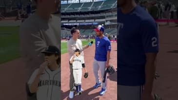 MLB All-Star couldn’t hit these star pitchers 😳 #mariners #rangers #mlb