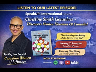 Christine Smith Gonsalves - Discovers Hidden Heroines Of Canada!
