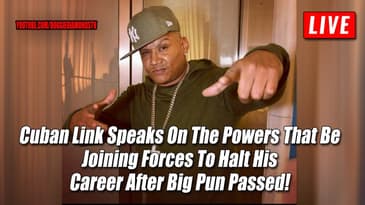 Cuban Link Speaks On The Powers That Be Joining Forces To Halt His Career After Big Pun Passed!