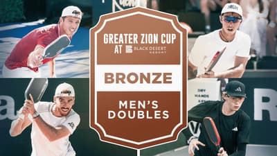 Staksrud/Daescu vs Johnson/Klinger at the Greater Zion Cup at Black Desert Resort