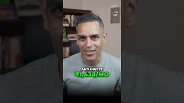 Can just 1300 INR make you CRORES? | Ankur Warikoo #shorts