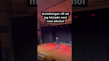 Anledningen till att jag började sent med alkohol.￼ #henrikståhl