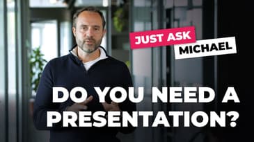 Do you need a presentation in a sales deal  - #justaskmichael ep 13