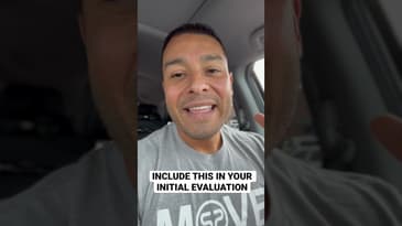 Physical Therapy Initial Evaluation Tips | Dr. Chris Garcia