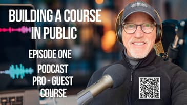 Struggling to use AI and multiple platforms to create a course, then join me as I build in public.