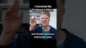 I Corrected My Professor's Ethics