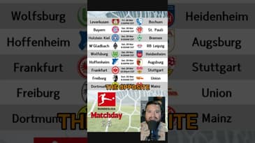 Bundesliga matchday 27 preview! #bundesliga
