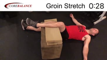 Supine Groin Stretch