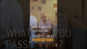 Did you know diabetes is hereditary?