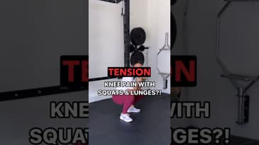 Knee Pain During Luges & Squats?