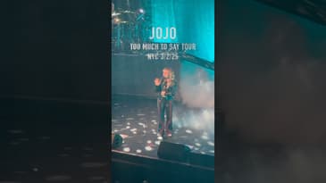 JoJo is getting better and better! #jojo #ngl #toomuchtosaytour ​⁠ @iamjojo