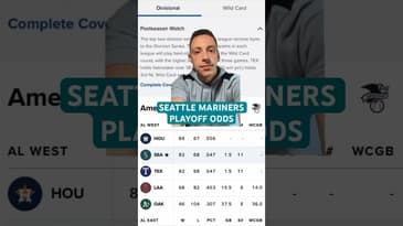 Will the Mariners make the playoffs? #shorts #baseball #mlb #seattle #mariners #mlbplayoffs #mlbfans