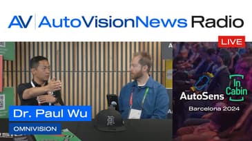 Dr. Paul Wu - OMNIVISION @ AutoSens & InCabin Barcelona 2024