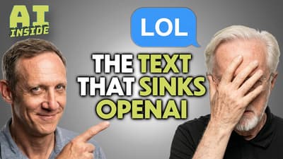 Apple Says OpenAI Stole Its Secrets // AI Inside #138