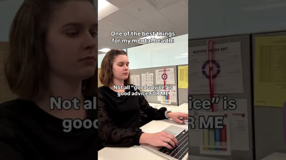 One of the best things for my mental health