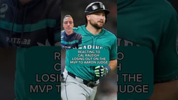 REACTING TO CAL RALEIGH LOSING THE MVP TO AARON JUDGE